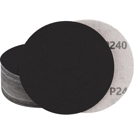 Schleifscheiben Klett 150mm Körnung 240 Nass & Trocken 30 Stück (1/5)