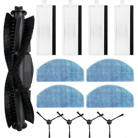 Kit d'accessoires pour Tikom G8000, G8000 Pro, pour Honiture G20, G20 Pro, pour Laresar Evol 3 pièces de Rechange pour aspirateur Robot (1/4)