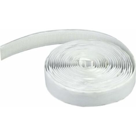 Ruban Adhésif Crochet pour Moustiquaires - Ruban à Crochets - (5Mx20MM,Blanc) (1/4)