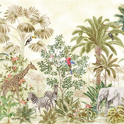 Papier peint panoramique enfant,naturel Merveille du Monde Sauvage (1/5)