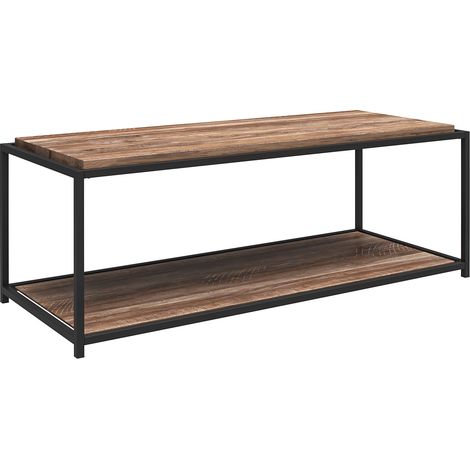Table basse en effet chêne (1/5)