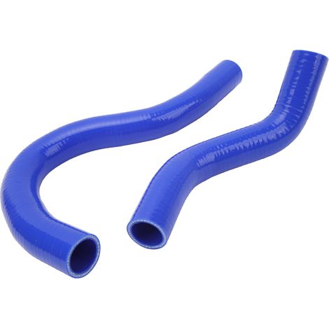 Durite Silicone Radiateur 2 Pièces, Étanchéité Parfaite, Résistant à la Chaleur, Kit Flexible Liquide de Refroidissement pour Civic EP3 Si SiR Type R K20A3 2002-2005, Bleu (1/5)