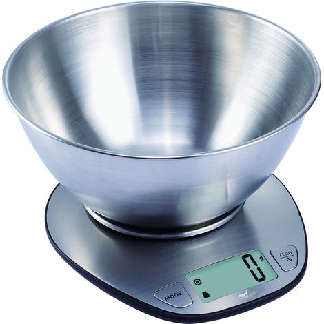 Melchioni Graal Acero inoxidable Encimera Báscula electrónica de cocina