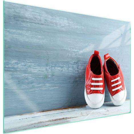 Plaque de protection en verre pour poêle 70x52 Enfant (1/5)