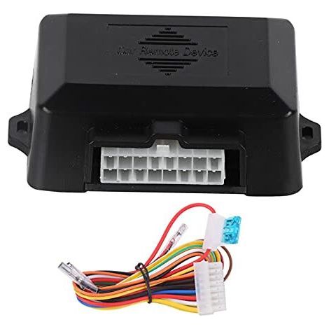 Lève-vitre pour voiture particulière, lève-vitre pour berline quatre portes, module de verrouillage universel noir 12V, matériau plastique, convient aux berlines quatre portes. (1/5)