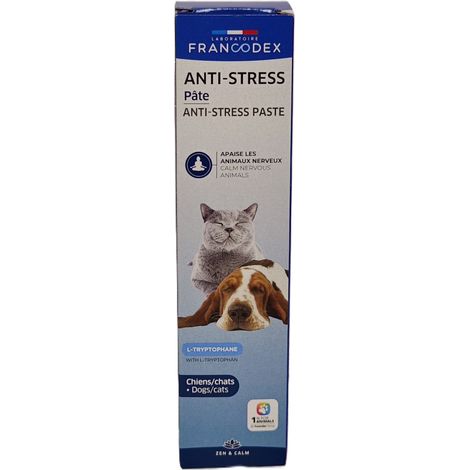 Pâte Anti-Stress tube de 100 g Pour Chiens et Chats - Francodex (1/4)