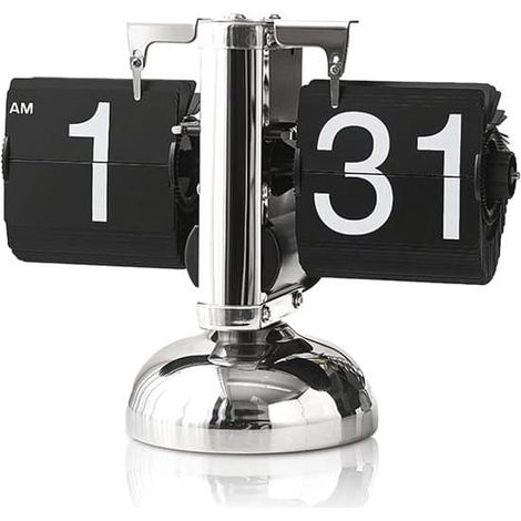Tour de page automatique, horloge numérique avec mécanisme à engrenages intégré, mouvement à quartz amovible, précise et facile à régler.