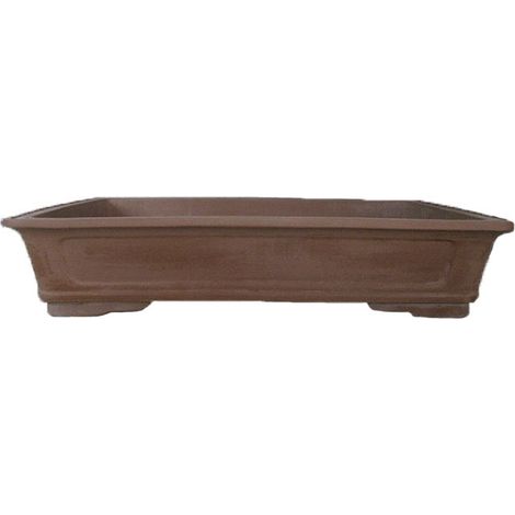 Vaso per bonsai rettangolare in gres 107x69x22 cm - GL72a