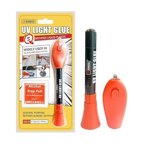 Colle résine durcissable aux UV,Colle UV avec lampe (1/5)