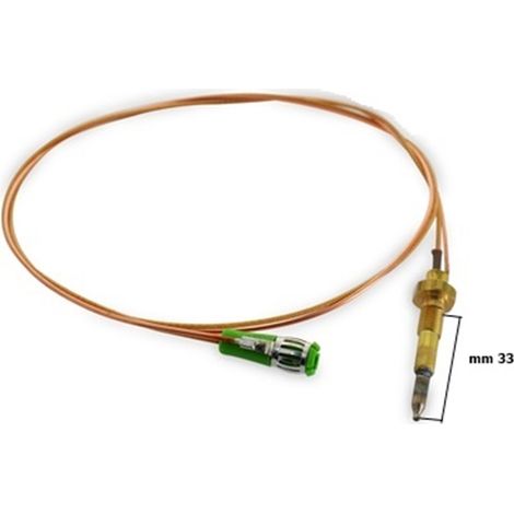 TERMOCOPPIA TRIPLA CORONA MM 33  ATTACCO SPILLO CM 52 UNIVERSALE   TC  19