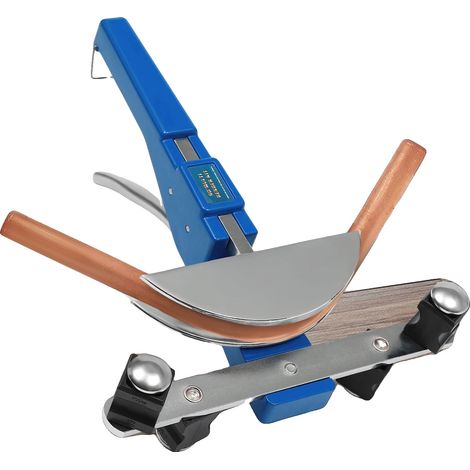 Plieur de Tuyaux, Alliage d'Aluminium et Acier, Angle de Courbure de 90°, Dimensions : 31 cm x 25,4 cm x 9 cm, Comprend un Coupe-Tuyau, Fonctionnement Ergonomique à Une Main (1/5)