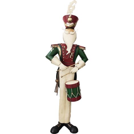 Vimin Box Soldatino Babbo Natale con Tamburo 88 x 59 Cm H 250 Cm