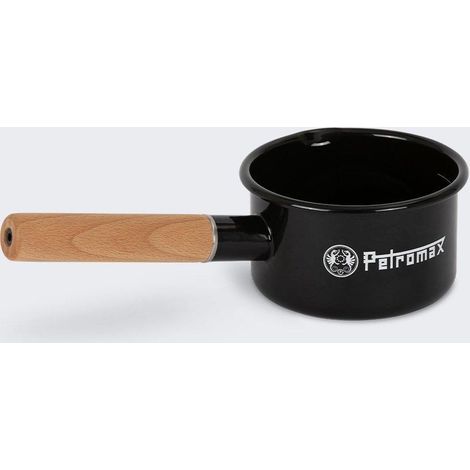 Petromax Pot en émail noir 0,5 litre design robuste