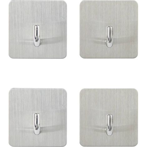 4 ganci adesivi stiky 4,5x2,7 cm - 5five