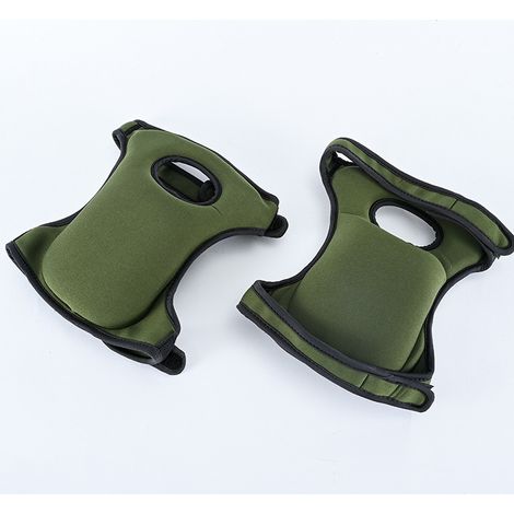 Une paire de genouillères de jardinage réglables en éponge ultra-douce, adaptées au jardinage et aux travaux ménagers. (1/5)