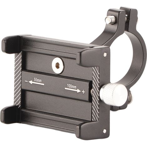 Handyhalterung aus Aluminiumlegierung für Fahrräder, Lenkerringbefestigung, kompatibel mit Mobiltelefonen und GPS-Geräten. (1/5)