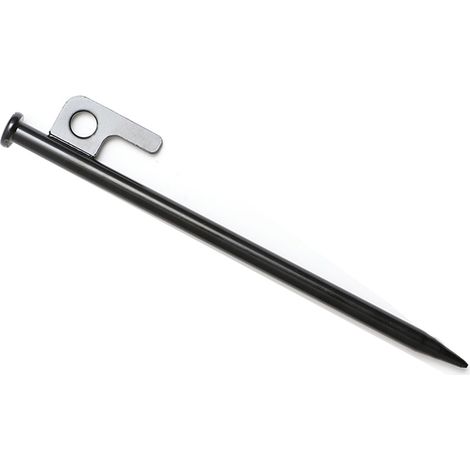 Piquet de bordure de jardin, diamètre 10 mm, pointe d'ancrage épaisse et allongée pour le camping, longueur 20 cm (1/4)