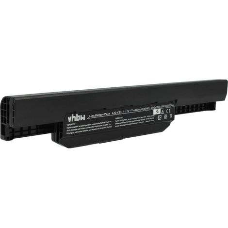 vhbw Akku kompatibel mit Asus A43JB, A43JA, A43J, A43F, A43JE, A43JC, A43JF, A43E, A43BY, A43BR, A43B, A43JG Notebook (4400 mAh, 11,1 V, Li-Ion) (1/5)