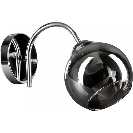 Activejet AJE-PALOMA Lá1P E27 40W Esférica, Plata, Negro (1/5)