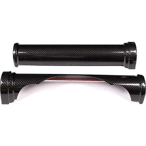 Zierleiste für den Armaturenbrett-Mittelkonsolenrahmen für Toyota FJ Cruiser 2007-2021, Zubehör, ABS und Kohlefaser. (1/5)