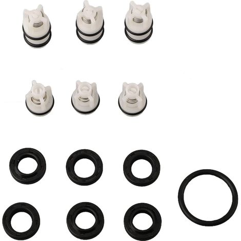 Kit Réparation pour Pompe Lavage pour voiture Clapets Anti-retour(Triangle) Clapets anti- pour retour longs et courts, installation rapide, plastique léger, compatible 220V, usage domestique et auto (1/5)