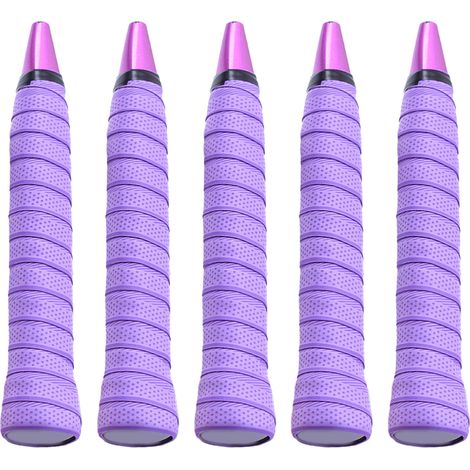 Ruban adhésif absorbant l'humidité pour grip de raquette, surgrip à élasticité avancée pour tennis, badminton et racquetball. (1/5)