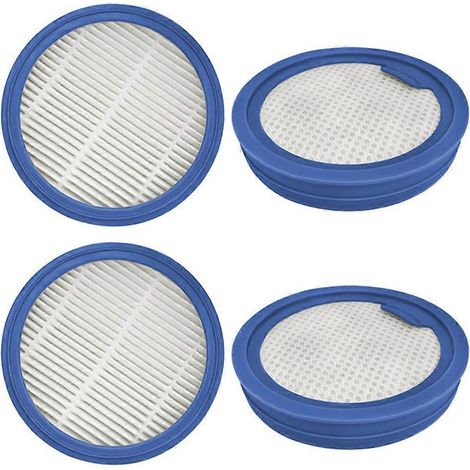 2pcs Pre – Filtres +2pcs Outlet Filtres Kit Lavable Reusable Pre – Motor filtre de 7000/ ASKW5