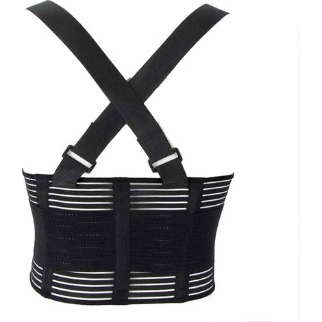 Sports Lumbar Support, Sports Taist Brass Brestable avec une ceinture réglable pour les exercices, transportant des objets lourds (20x15x2cm) (1/5)