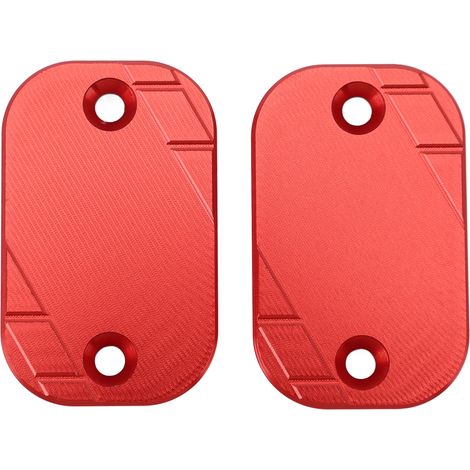 Coperchio del serbatoio del liquido freni anteriore in lega di alluminio CNC, protezione aggiuntiva affidabile per NMAX 125 155 dal 2015 al 2023, rosso. (1/5)