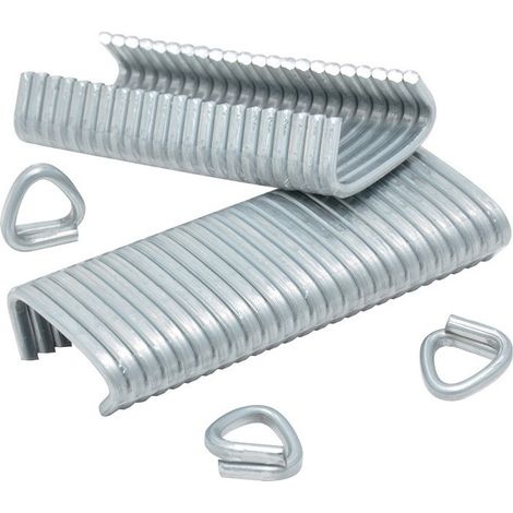 Anneau en fil métallique OK33® galvanisé boîte de 450 anneaux REGUR