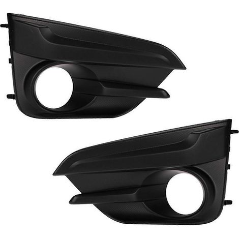paire de grilles de protection pour feux antibrouillard avant de pare-chocs Subaru 57731FL23A - Noir (1/5)