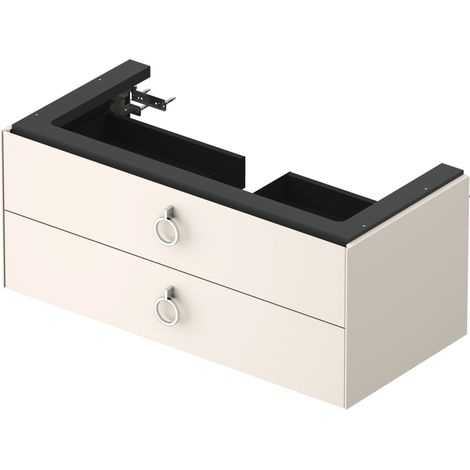 Duravit White Tulip, mueble de baño colgado en la pared, anchura