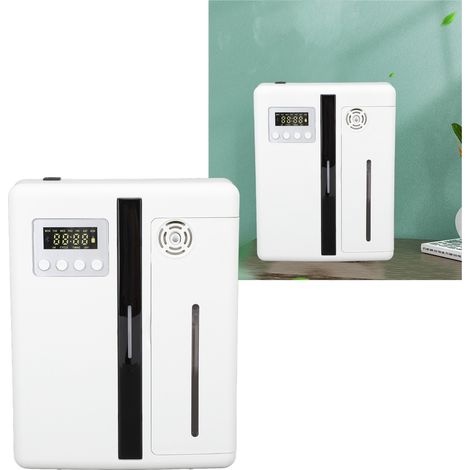Weißer Diffusor für Hotels, Duftspender, Parfümmaschine für Bars, automatischer Parfümverdampfer für Karaoke, Raumduftdiffusor, ätherischer Öldiffusor, europäischer Standard 100–240 V (1/5)