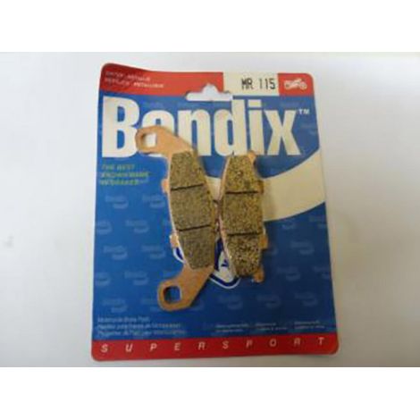 Plaquette de frein Bendix pour moto Kawasaki 550 Zephyr 1990 - (1/2)