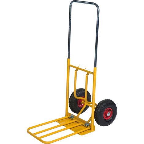 Carrello porta bagagli Giallo 800 x 430 x 1150 carico 150Kg Kongamek