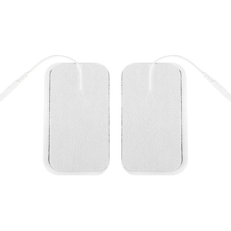 2 Électrodes auto-adhésives réutilisables pour tensiomètre massant, pièces de rechange pour appareil de thérapie musculaire (1/5)
