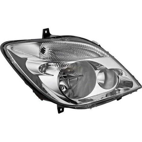 Faro derecho Mercedes Sprinter minibus, carrocería, muelle, furgón 2007-2014 (1/2)