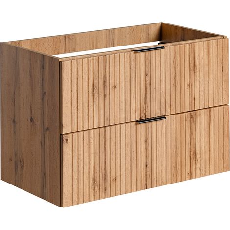 Mobile bagno senza lavabo Adriel marrone 80cm (1/5)