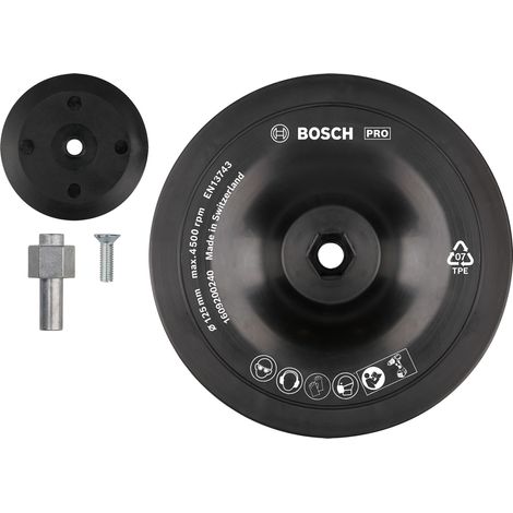 Bosch Function accessories sanding PRO Backing Pad 125 x 8 mm 1609200240