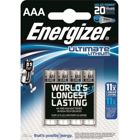 Energizer Ultimate Lithium L92 Batteria Monouso Mini Stilo AAA Litio
