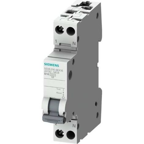 Siemens 5SV60167KK13 Disjoncteur contre l'incendie 2 pôles 13 A 0.03 A 230 V 1 pc(s) (1/3)