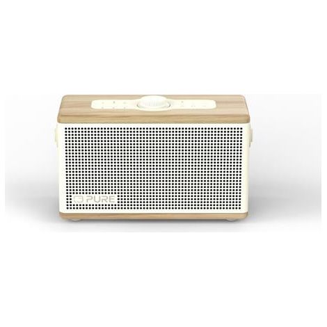 PURE Altoparlante Portatile Bluetooth 40 Watt Bianco Cotone