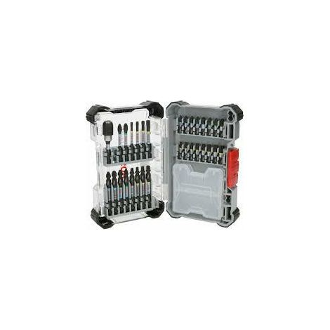 Juego de puntas Bosch pro impact 31 piezas acero tratado láser