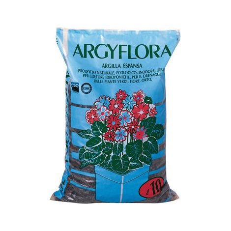 Arcilla expandida 10 L granulada 4–8 mm para drenaje