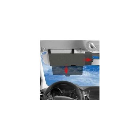 Umnuou – Blendschutz-Sonnenblendenverlängerung für Autos – UV-Schutz für Fahrer und Beifahrer – Längen- und breitenverstellbar – Einfache Montage (1/5)