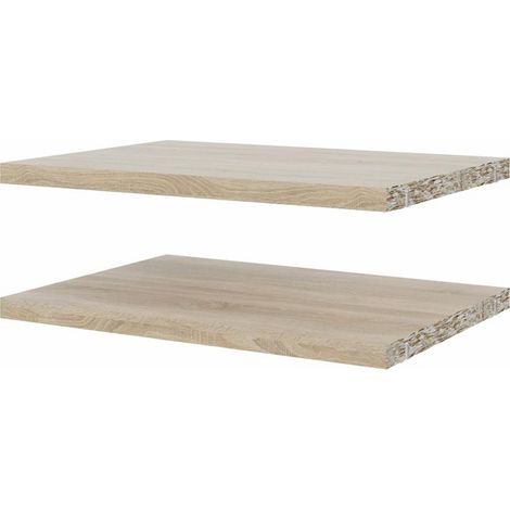 Base Regal 2 lose Regale 37x26,5, Eichendekor. (1/4)