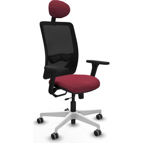 Chaise de bureau piqueras y crespo Zulema noir mousse haute densité (1/2)