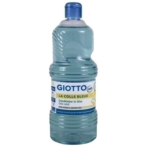 COLA AZUL-TRANSP. GIOTTO BIB ESCOLAR 1Kg - Pack de 6 unidades