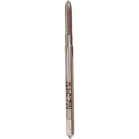 Taraud M2,5x0,45 HSS pas à droite type bouchon, pour industrie (1/5)