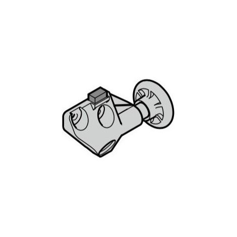 Hörmann – Roue de portail droite Ecostar – Charge maximale 300kg – Fixation par support basculant – Pour portes lourdes